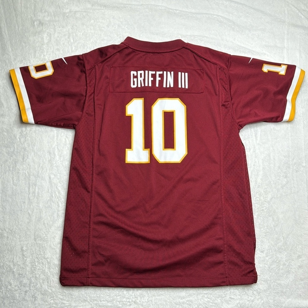 NFL Griffin III #10 Burgundy Youth Jersey